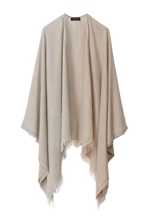 Frayed-Hem Cape FABIANA FILIPPI | SAD275A006L402VRU